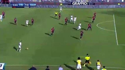 Nikola Kalinic  Goal HD - Cagliari 1-5 Fiorentina - 23-10-2016