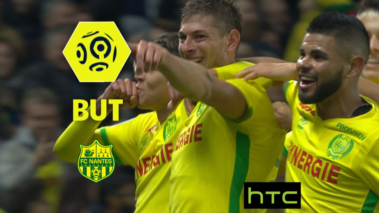 But Emiliano SALA (42ème) / FC Nantes - Stade Rennais FC - (1-2) - (FCN-SRFC) / 2016-17