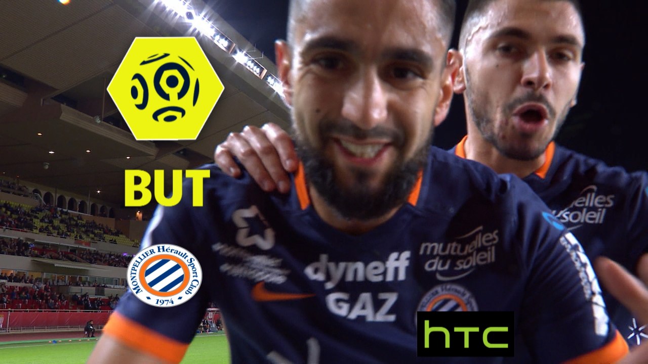 But Ryad BOUDEBOUZ (9ème) / AS Monaco - Montpellier Hérault SC - (6-2) - (ASM-MHSC) / 2016-17