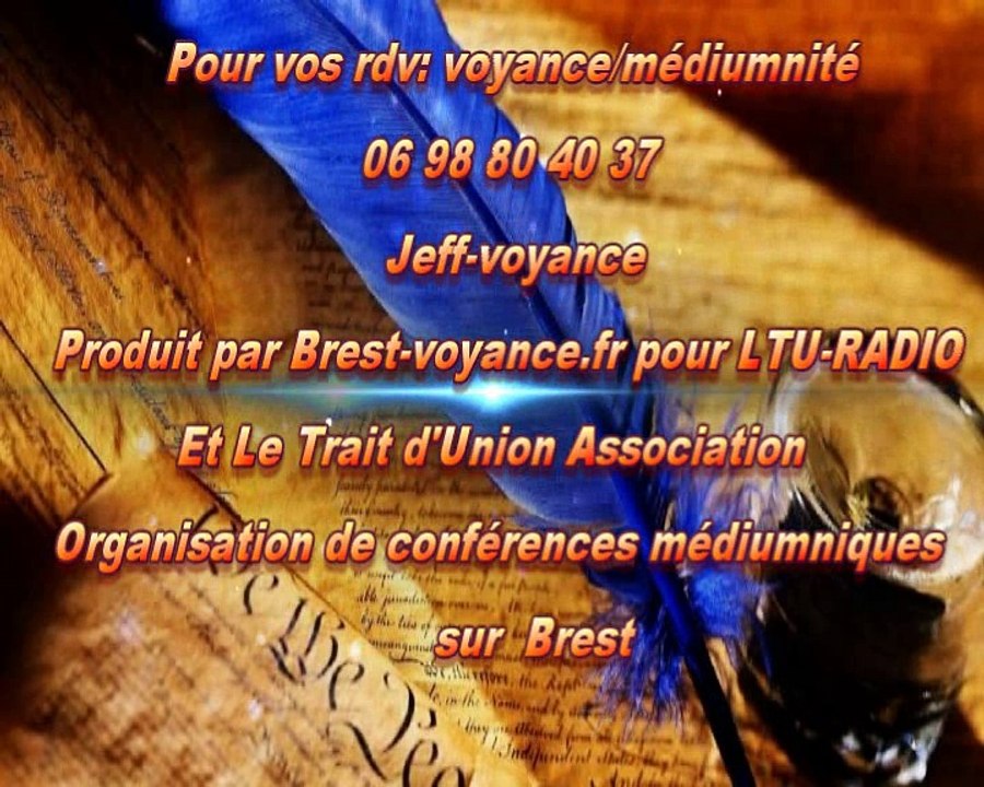 La plume de l'au-delà - Médiumnité -Ccontact avec les défunts par Jeff - 17 10 2016