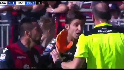 Cagliari vs Fiorentina 3-5 All Goals & Highlights 23.10.2016