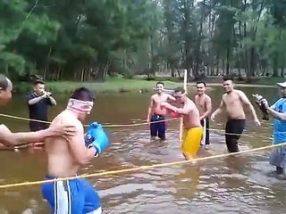 Underwater boxing, boxing funny video,boxing 2015