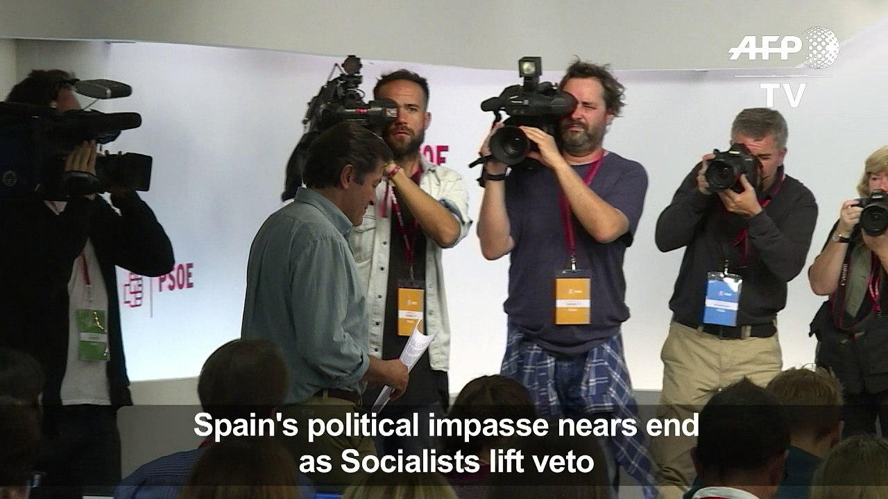 Spain political impasse nears end as Socialists lift veto