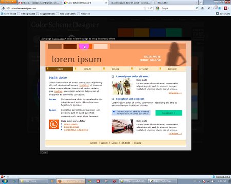 Basic HTML & CSS Tutorial (color_scheme) Part-10