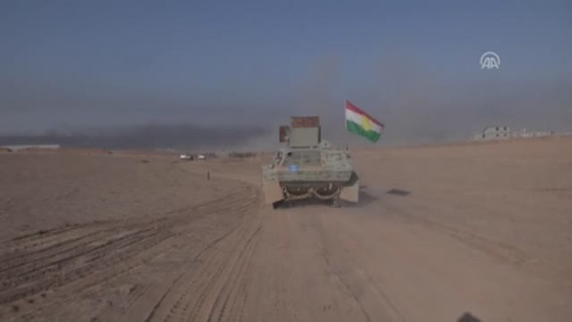 Peşmerge Başika'da Deaş'ı Kuşatmaya Aldı (4)