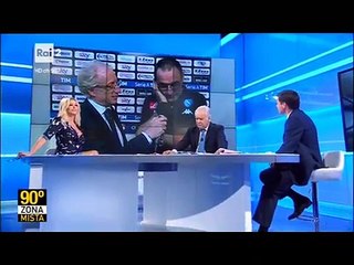 CROTONE - NAPOLI 1-2 - Maurizio Sarri e l'espulsione di Manolo Gabbiadini