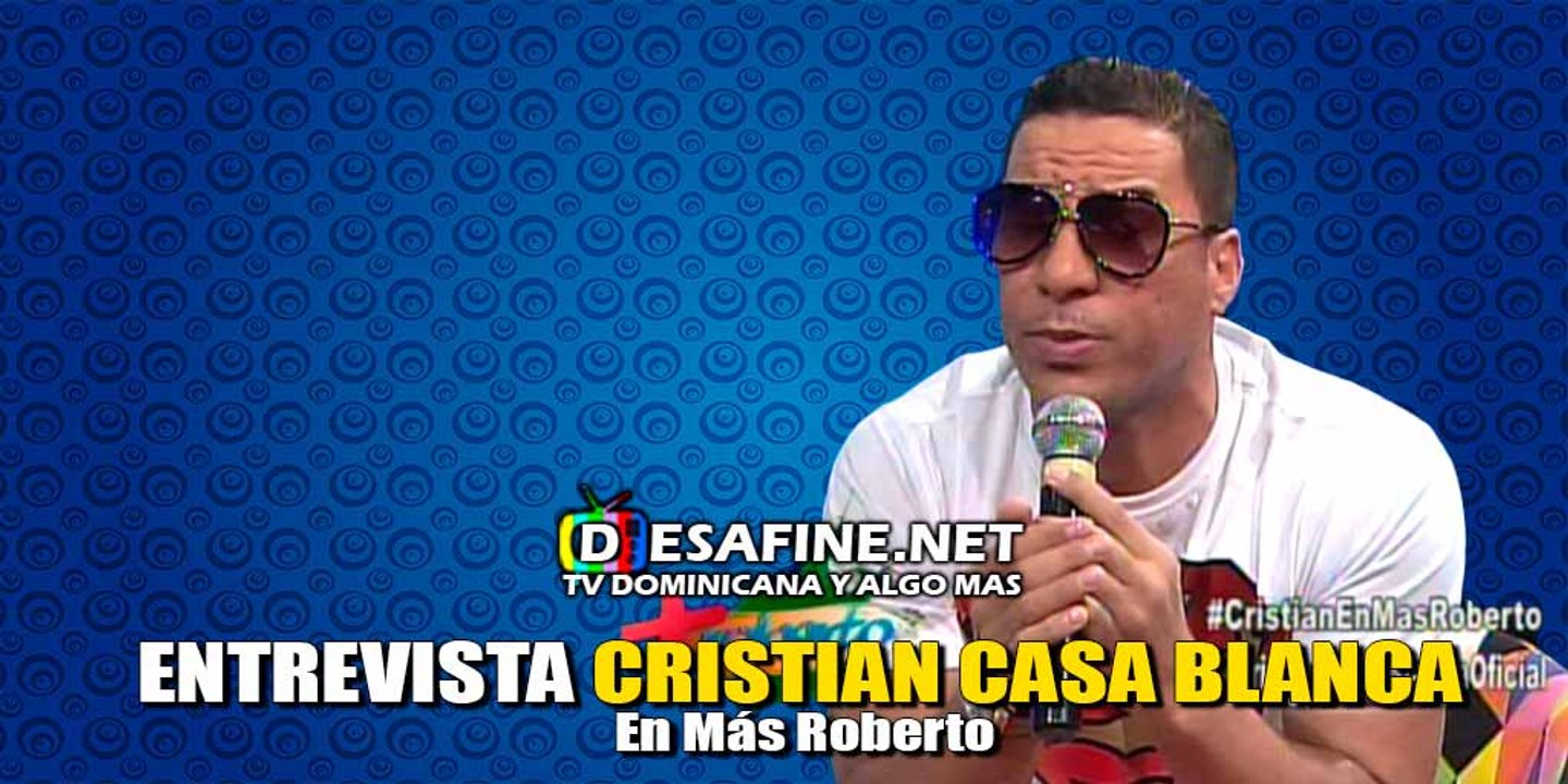 Cristian Casablanca en Más Roberto