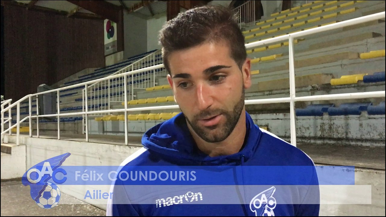 [CDF - 6ème Tour] AFL - OAC: La réaction de Félix Coundouris