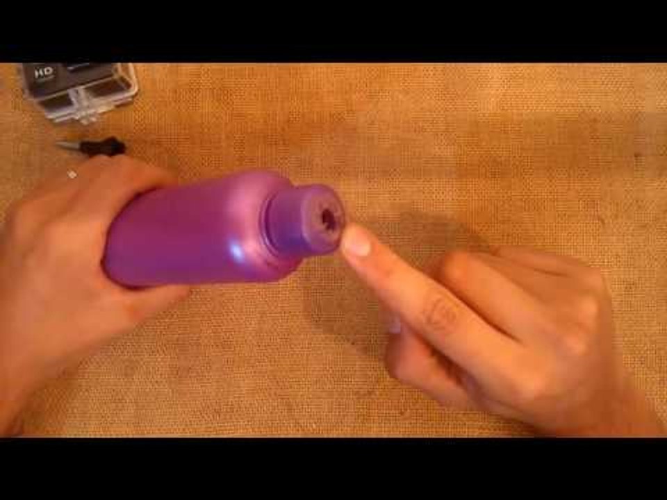 Como hacer un flotador casero para cámaras de acción tipo gopro
