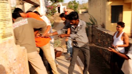 Drowning puppy's amazing rescue from well. Please share!