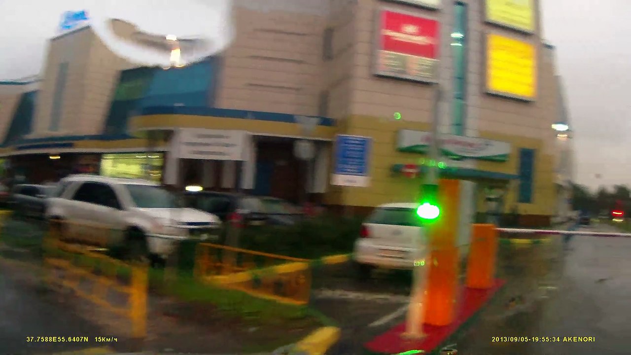 Cycliste ivre vs Barrière