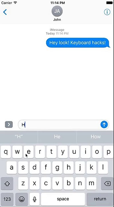 Depuis 2 ans, Apple cache un clavier à une main dans ses iPhone