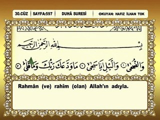 İlhan Tok - Duha Suresi - Türkçe meal