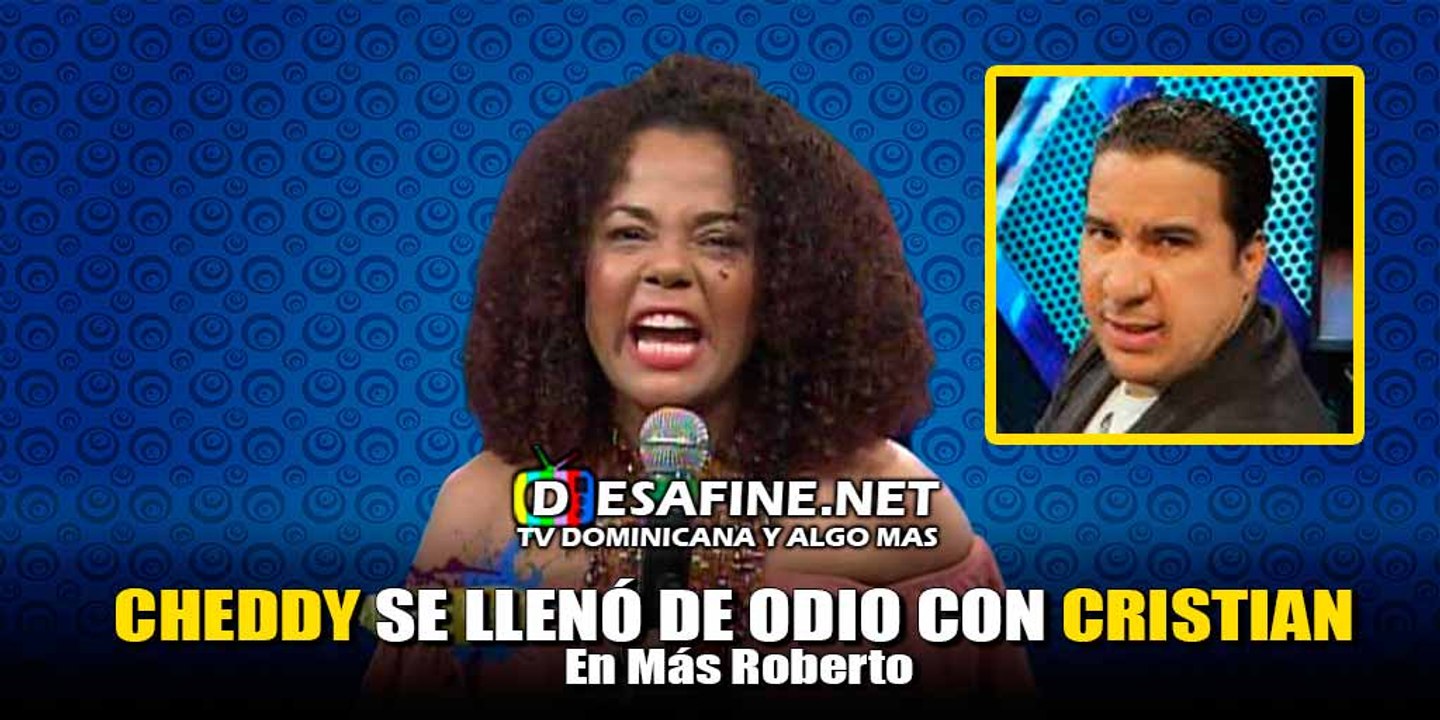 Cheddy Garcia se riega en contra de Cristian Casa Blanca
