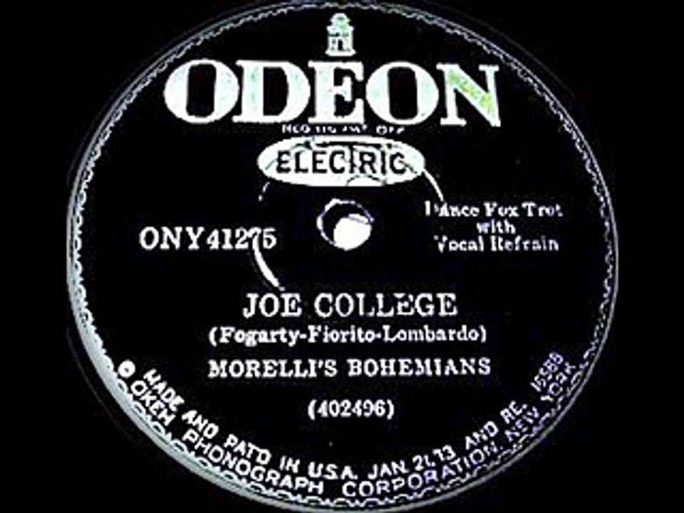 Morelli's Bohemians - Joe College