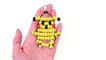 How to Make a Pikachu Keychain from Pokemon Go out of Beads _ Pokemon Go DIY Crafts for Kids on DCTC