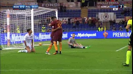 Mohamed Salah Goal HD - AS Roma 1-0 Palermo - 23-10-2016