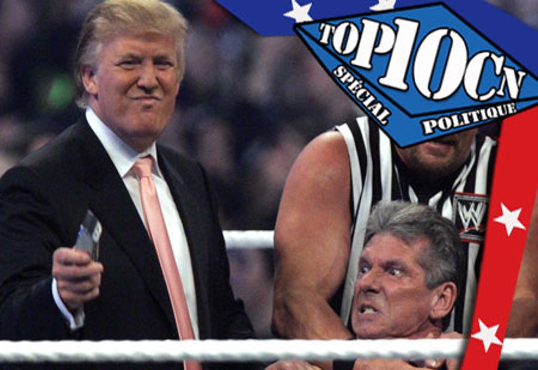 Top10Cn: Les politiques et le catch