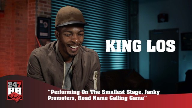 King Los - Performing On The Smallest Stage, Janky Promoters, Road Name Calling Game (247HH Wild Tour Stories)