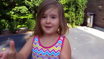 Funny Bigfoot Prank on Girl - Kids Swimming in The Pool - Family Fun