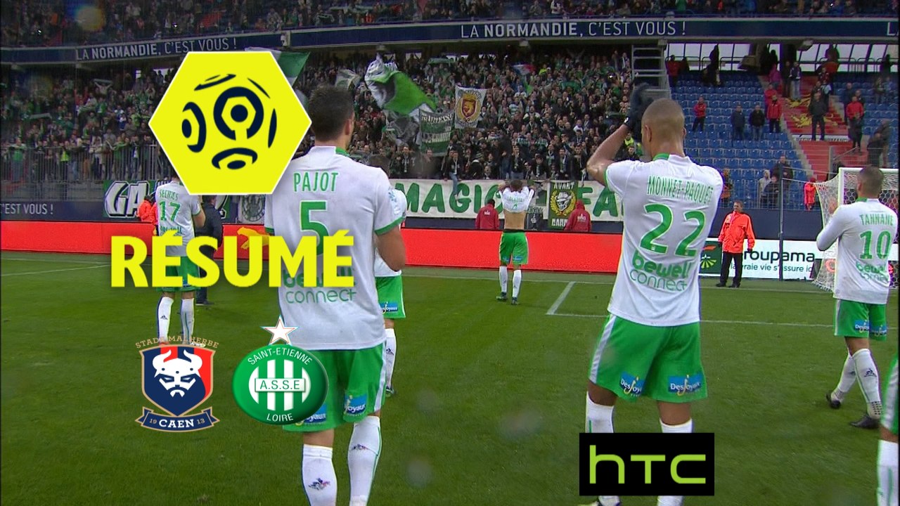 SM Caen - AS Saint-Etienne (0-2)  - Résumé - (S...