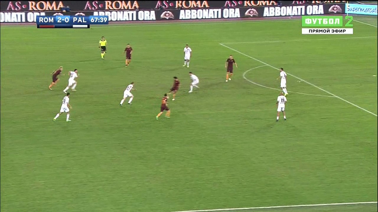 Edin Dzeko Goal HD - AS Roma	3-0	Palermo 23.10.2016