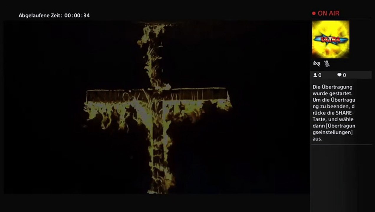 PS4-Live-Übertragung von Zombietransen