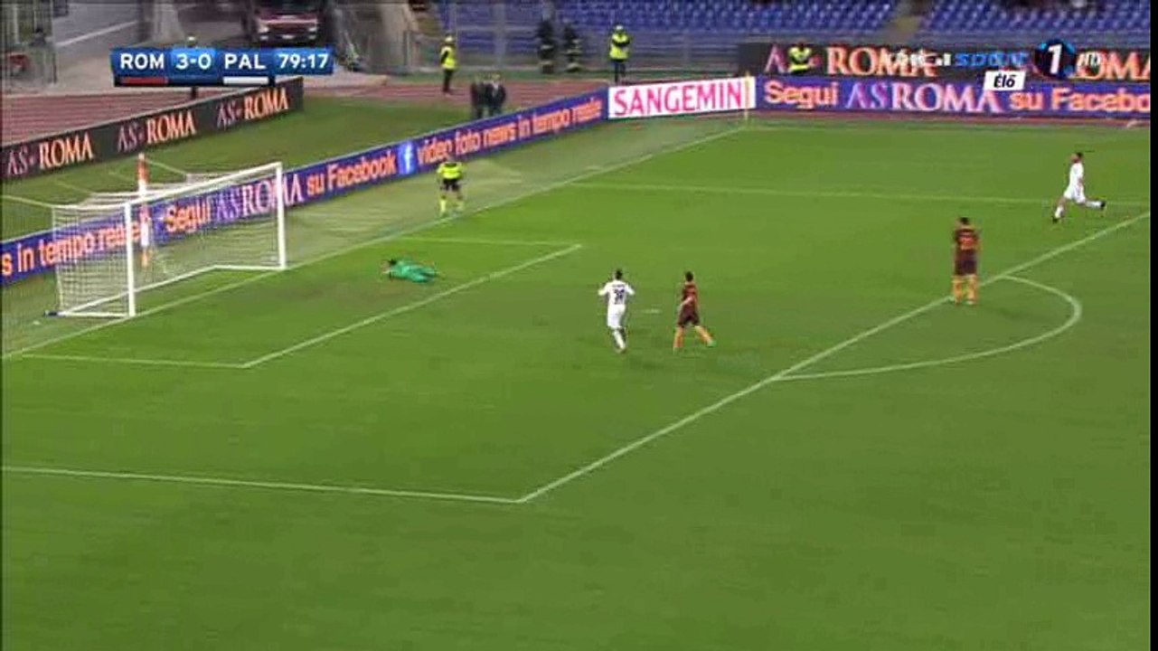 Robin Quaison Goal HD - AS Roma 3-1 Palermo - 23-10-2016