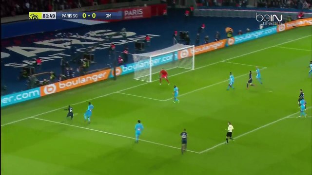 Edinson Cavani MISS Great Chance PSG vs Olympique Marseille 23.10.2016 HD