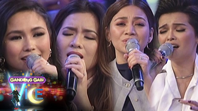 GGV: KZ, Kyla, Yeng & Angeline sing their favorite songs
