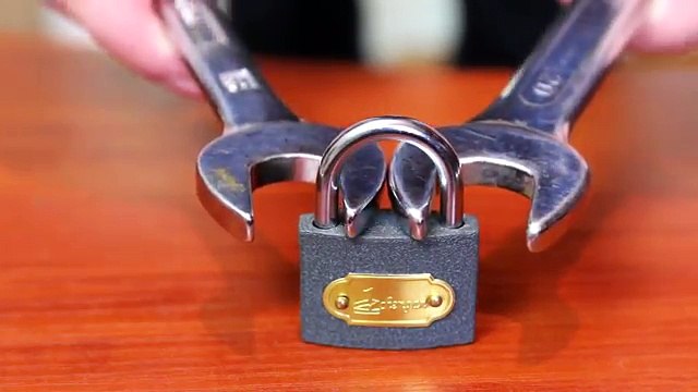 How to Easily Open a Lock with a Nut Wrench