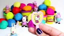 Play Doh Eggs Peppa Pig Play Dough Surprise Toys Mickey Mouse SpongBob Disney Princess and More!
