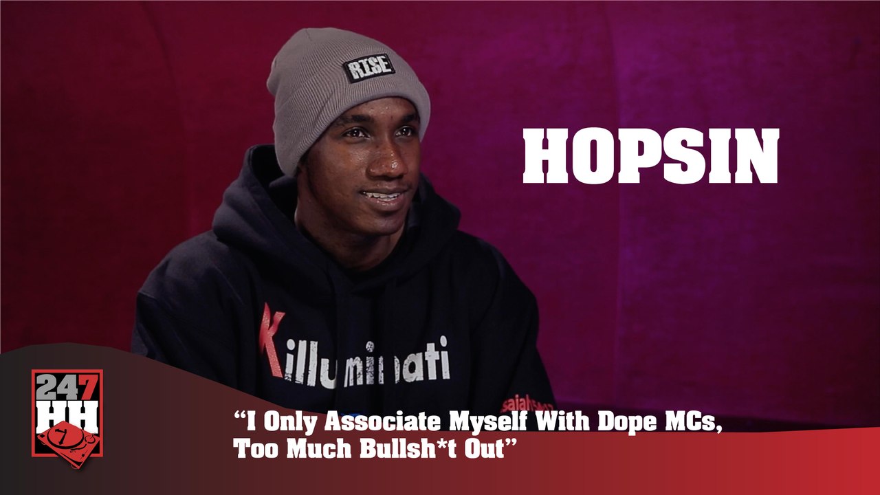 Hopsin - I Only Associate Myself With Dope MCs, Too Much Bullsh*t Out (247HH Exclusive)