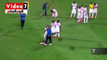 انهيار باسم عقب خسارة اللقب الأفريقي أمام صن داونز