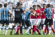 Em jogo cheio de brigas e confusões, Grêmio e Inter ficam no 0 a 0