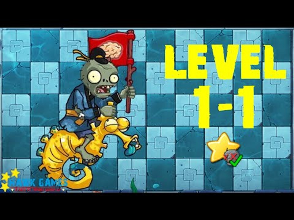 Plants vs. Zombies Online - East Sea Dragon Palace - Level 1-1 [4K 60FPS]