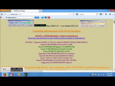 -how to overclock Intel Atom N450 N455 - YouTube