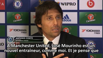 9e j. - Conte : "Mourinho a besoin de temps, comme moi"