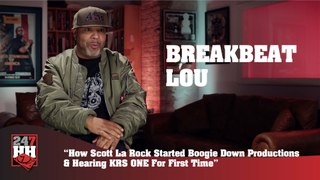 BreakBeat Lou - Scott La Rock's Boogie Down Productions, Early KRS-ONE Affiliation (247HH Exclusive)  (247HH Exclusive)
