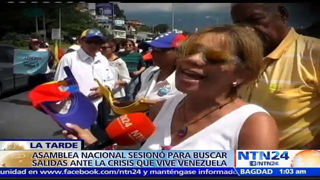 Asamblea aprueba acuerdo que declara la ruptura del orden constitucional en Venezuela