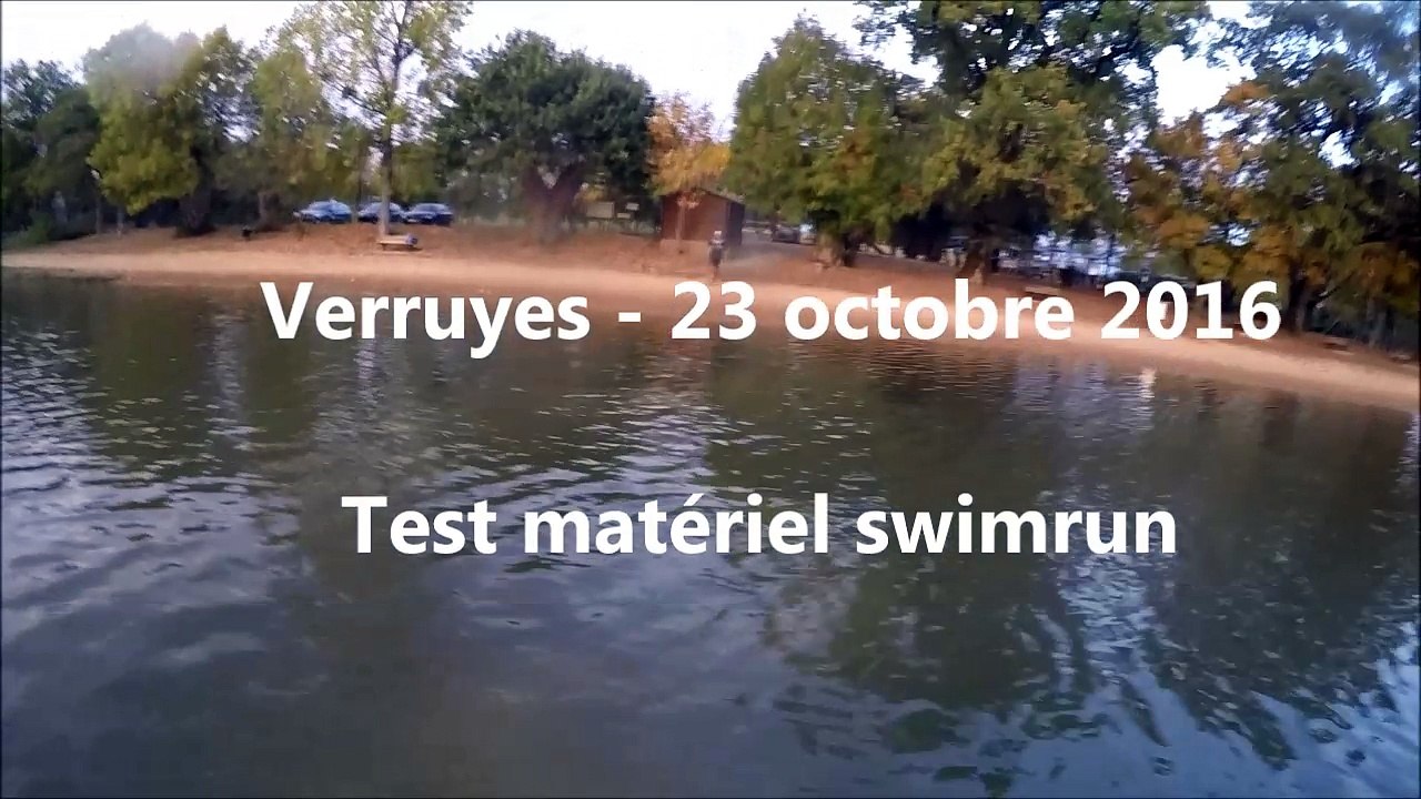 Test Swimrun 23 octobre 2016