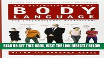 [EBOOK] DOWNLOAD The Definitive Book of Body Language: The Hidden Meaning Behind People s Gestures