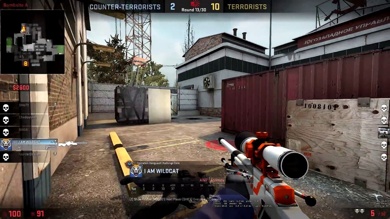 CS GO FUNTAGE! - Eminem Ladd, Trains & Noscopes! (CS GO Funny Moments)