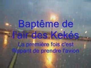 Baptême de l'air - décollage d'Orly