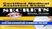 Read Now Certified Medical Assistant Exam Secrets Study Guide: CMA Test Review for the Certified