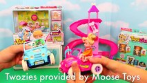Twozies Baby Playsets With Barbie Kelly Park Playground & Power Wheels Cars by DisneyCarToys