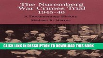 [PDF] The Nuremberg War Crimes Trial, 1945-46: A Documentary History (The Bedford Series in