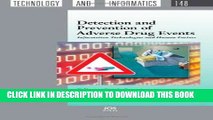 [Free Read] Detection and Prevention of Adverse Drug Events: Information Technologies and Human