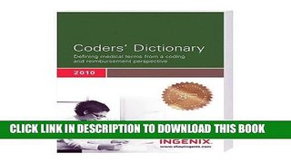 [Free Read] Coders  Dictionary: Defining Medical Terms from a Coding and Reimbursement Perspective