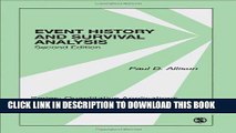 [Ebook] Event History and Survival Analysis (Quantitative Applications in the Social Sciences)